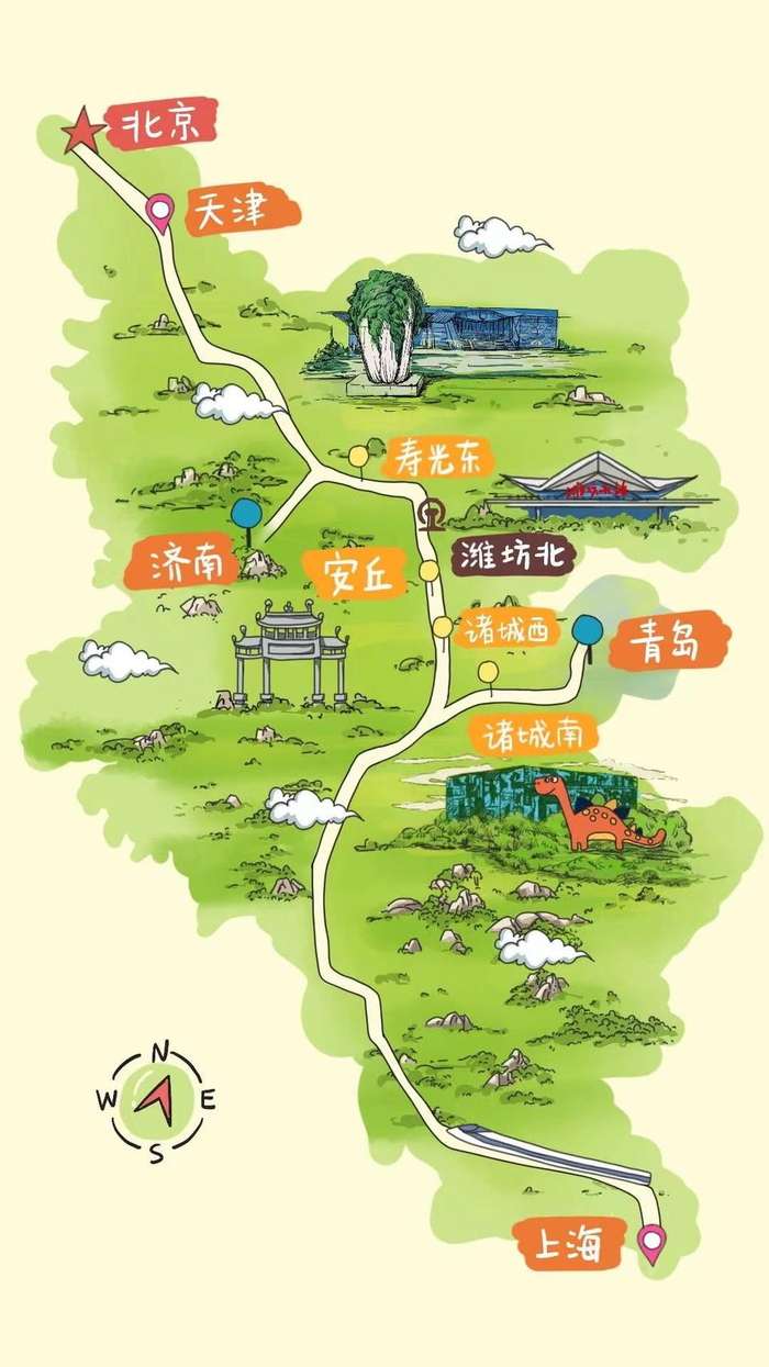 □手绘制图：大众报业编辑 关之滢