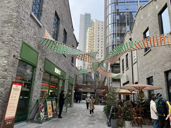 鸿寿坊入口处。澎湃新闻记者 陈斯斯 摄