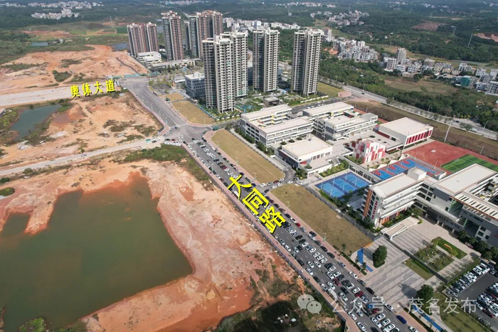 大同路正在抓紧施工