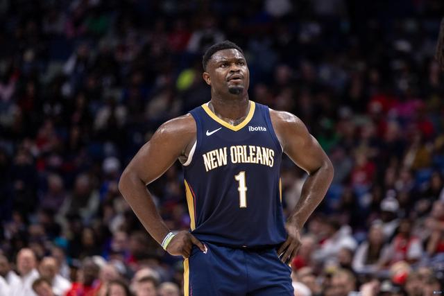 锡安半场6投2中&6罚5中拿9分5板1助1断1帽 但正负值-15全队次低|锡安