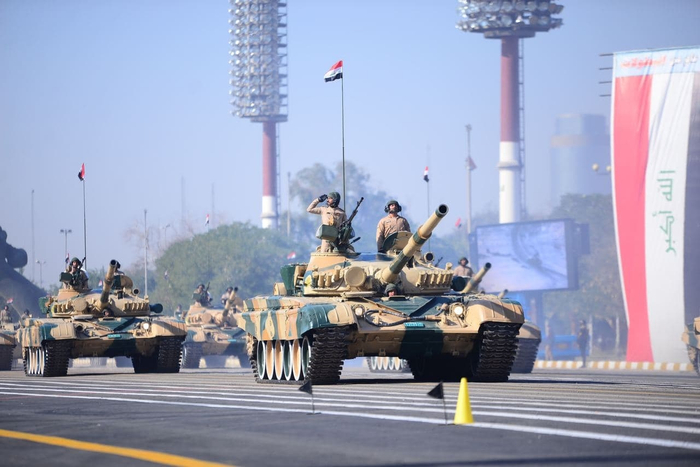 伊拉克军队举行阅兵仪式 庆祝建军103周年|伊拉克军队|阅兵仪式