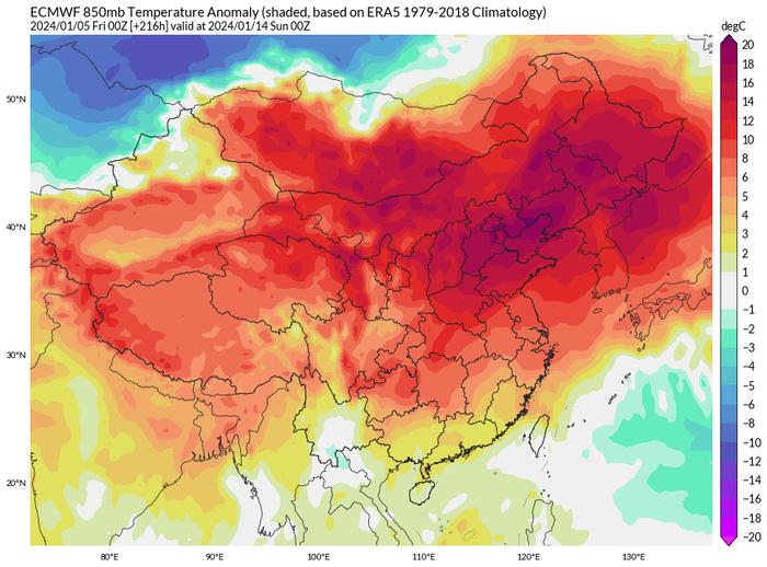 其中西北,華北西部等地的部分地區平均氣溫較常年偏高4～6℃,也可以