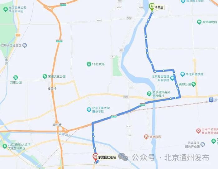 通州多條公交線路有調整!涉停駛,增站|趙登禹_新浪新聞