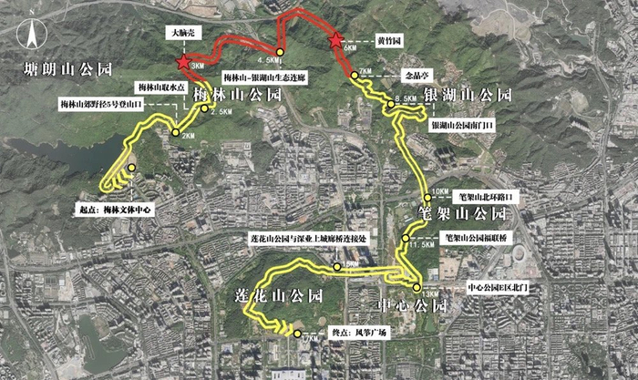 来深圳福田赴一场山野之约|山野|深圳市|莲花山公园_新浪新闻