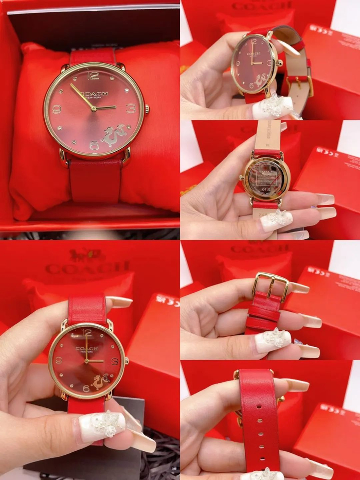 轻奢百搭,新年开"红"运~|手表|coach|蔻驰_新浪新闻