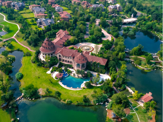 ▲黄龙溪谷实景