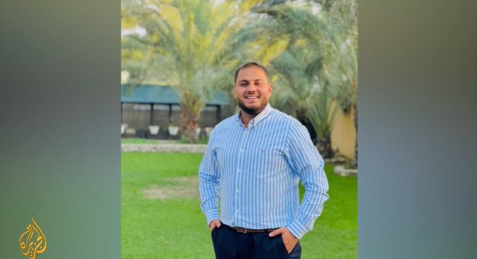 半岛电视台记者、加沙分社社长的儿子哈姆扎7日遇袭身亡，图自半岛电视台