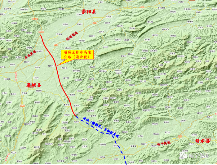 通城至修水高速公路(湖北段)项目是《国家发展改革委关于印发长江中游