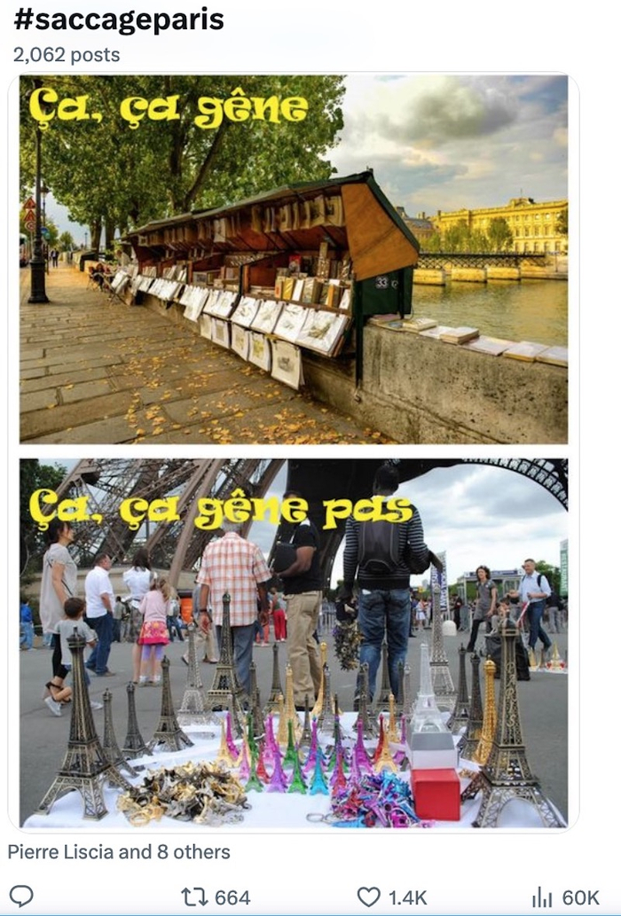 网络上探讨的“被毁的巴黎”