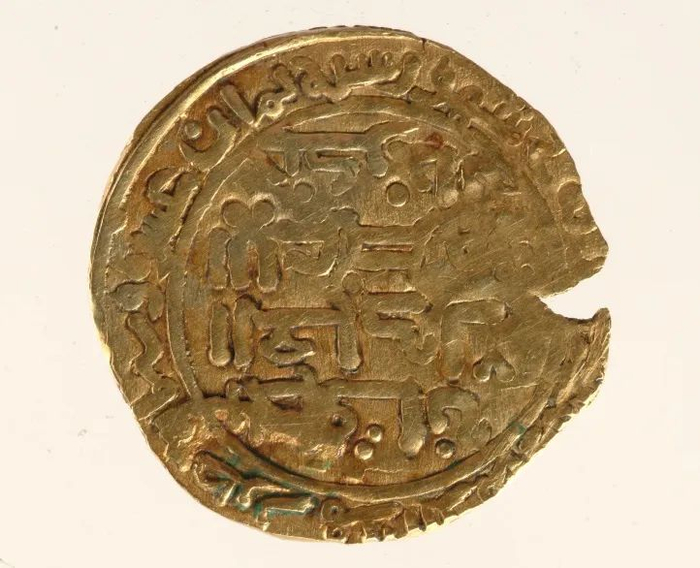 蒙古帝国成吉思汗金币 1227年 上海博物馆藏