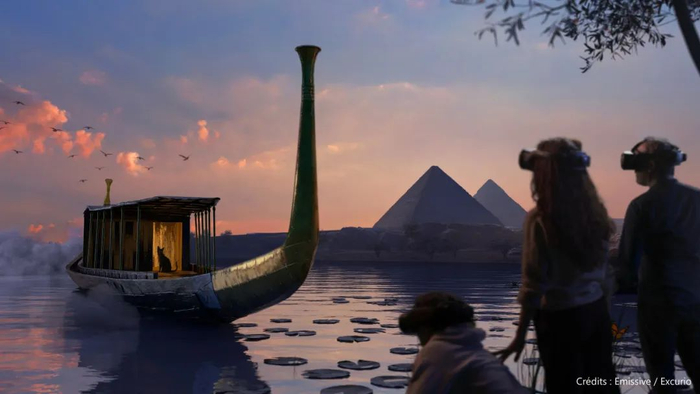 尼罗河太阳船场景