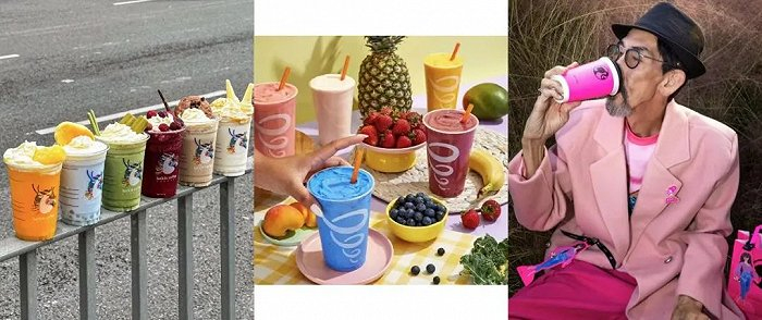 多个饮品的多巴胺营销