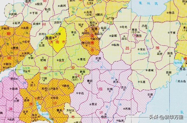 淄博市的區劃調整山東省的第七大城市為何有8個區縣