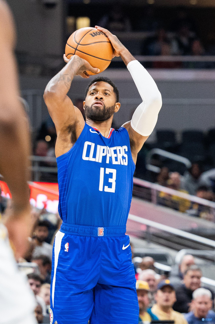 乔治19中10拿下25分7篮板 正负值 21|保罗·乔治|快船|三分球_新浪