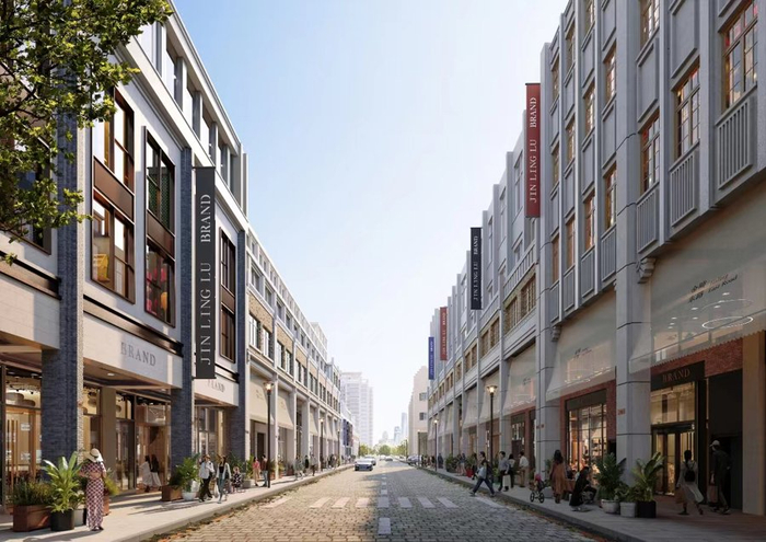 金陵东路更新后效果图 嘉里建设提供