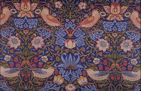 莫里斯的自然主义，是东北大花设计的灵感之一。（图/网络）