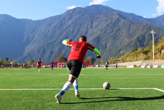 这是比赛现场。记者 关明辉 摄