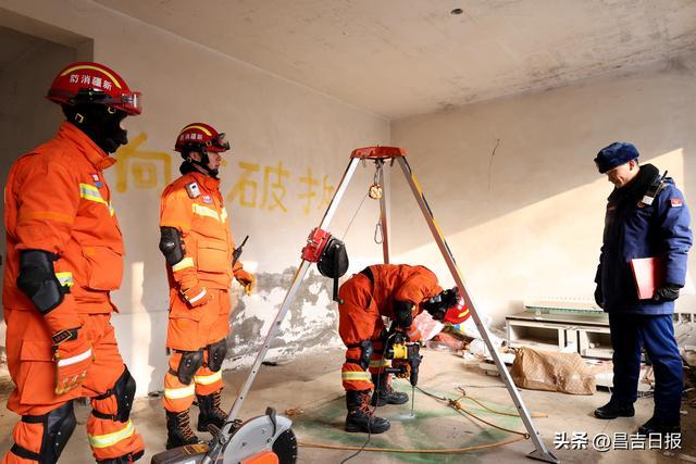 昌吉州消防救援支隊開展地震救援實戰拉動演練|消防|救援|救援人員