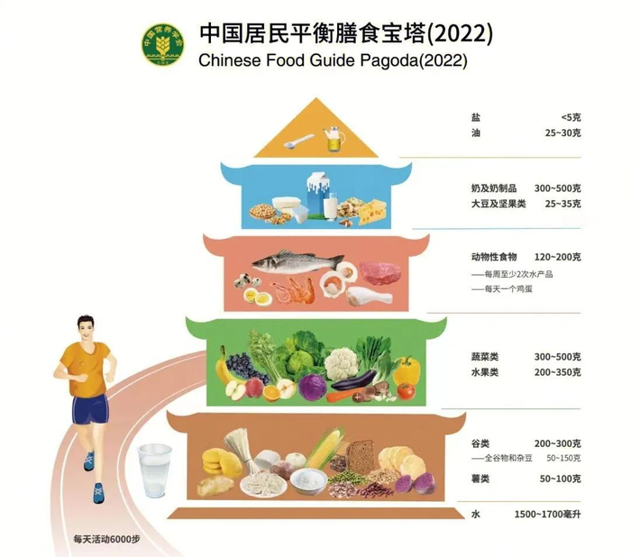 图片来源：《中国居民膳食指南（2022）》