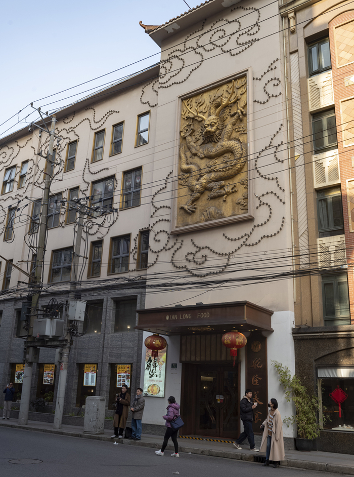 如今的乾隆美食（图源：上观新闻 摄影：赖鑫琳）