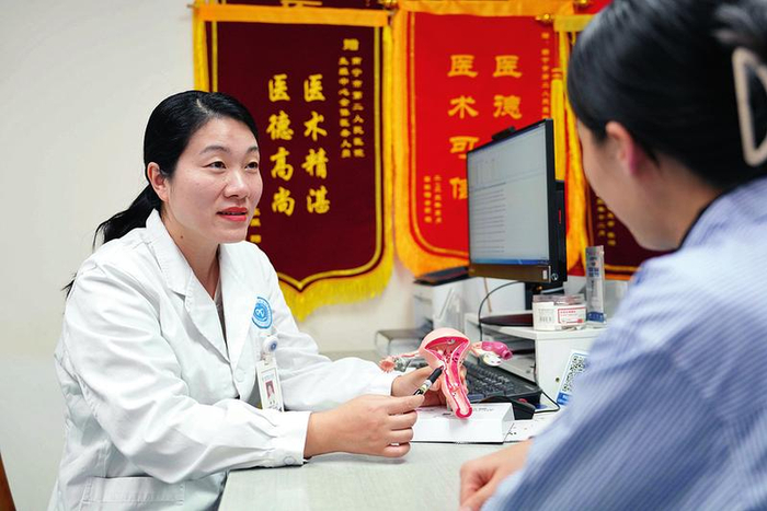 南宁市第二人民医院致力于建设区域生殖健康与不孕症诊疗及出生缺陷防治三级诊治体系。（陈永尚 摄）