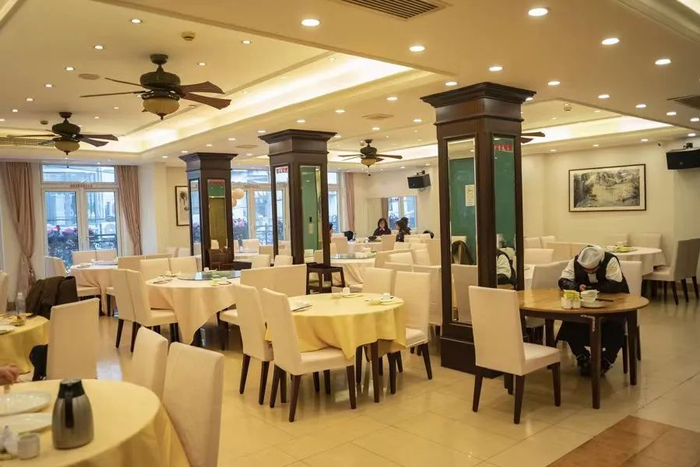 今日粤味馆内景（图源：上观新闻  摄影：赖鑫琳）