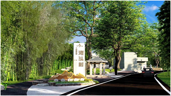 湾头村全面推进镇村同建同治同美（十里亭镇帮镇扶村工作队提供）