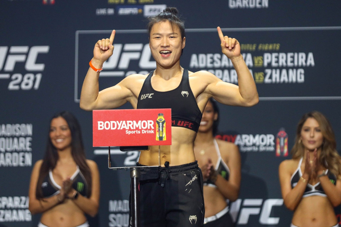 张伟丽一度希望升级挑战格拉索。