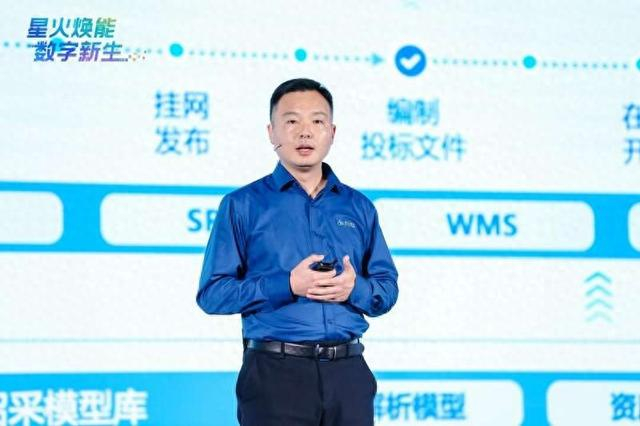 科大讯飞数字员工业务部总经理汤熙介绍数字员工。 科大讯飞供图