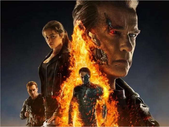 t-800初顯老態時是2003年上映的《終結者3》,56歲的施瓦辛格還在銀幕