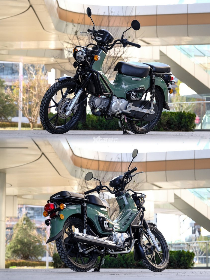 有情怀的大玩具试驾本田crosscub110