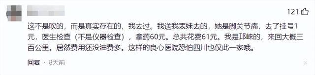 一年收入1700萬雅安摳門中醫院野心太大不想賺錢想流芳百世