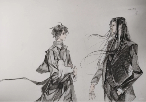 东君,林浔同人图@路毓而和《c语言修仙》同类型的,还有本《javascript