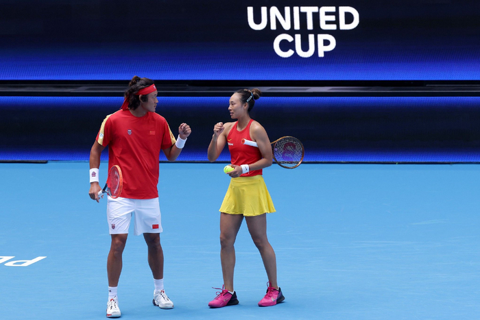 张之臻和郑钦文出战联合杯。