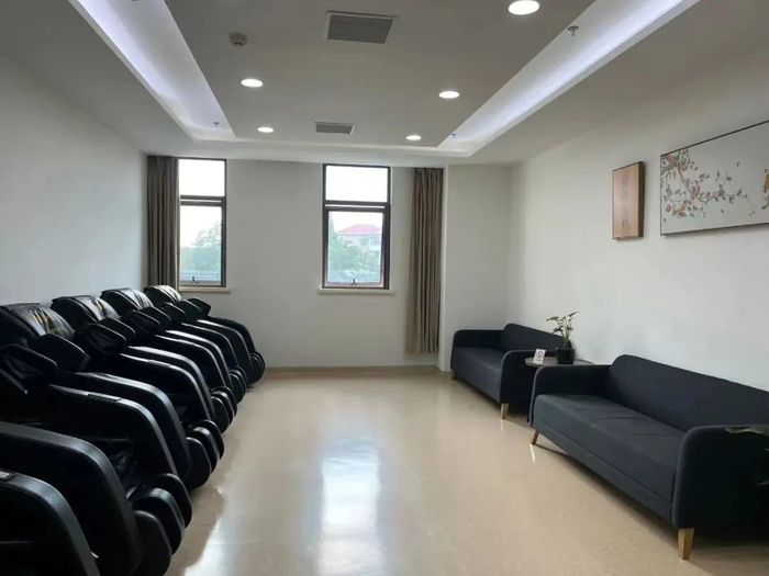 上海市第五人民医院“医护憩苑”。图源/上海市第五人民医院