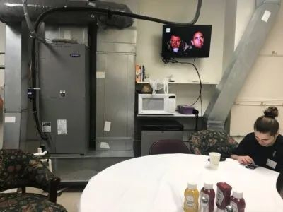 Perkins Eastman曾帮助一家医疗机构改造护理人员休息室。图源/Perkins Eastman