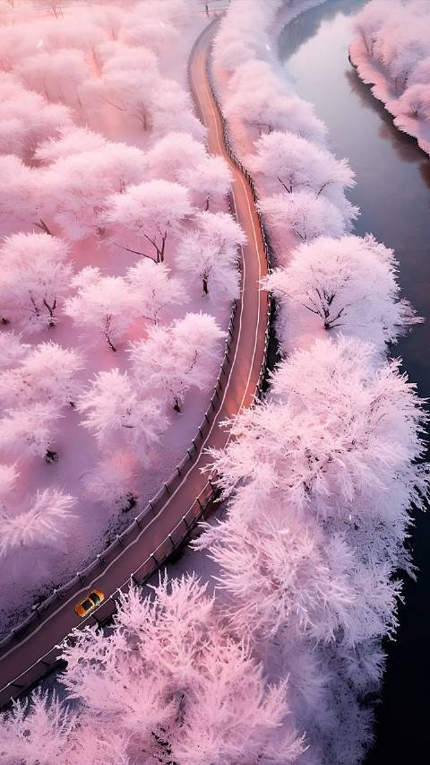 公主请看南方见不到的雾凇美景真的好浪漫啊