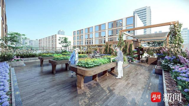 欣岳年南京栖霞国际颐享家园记忆花园效果图