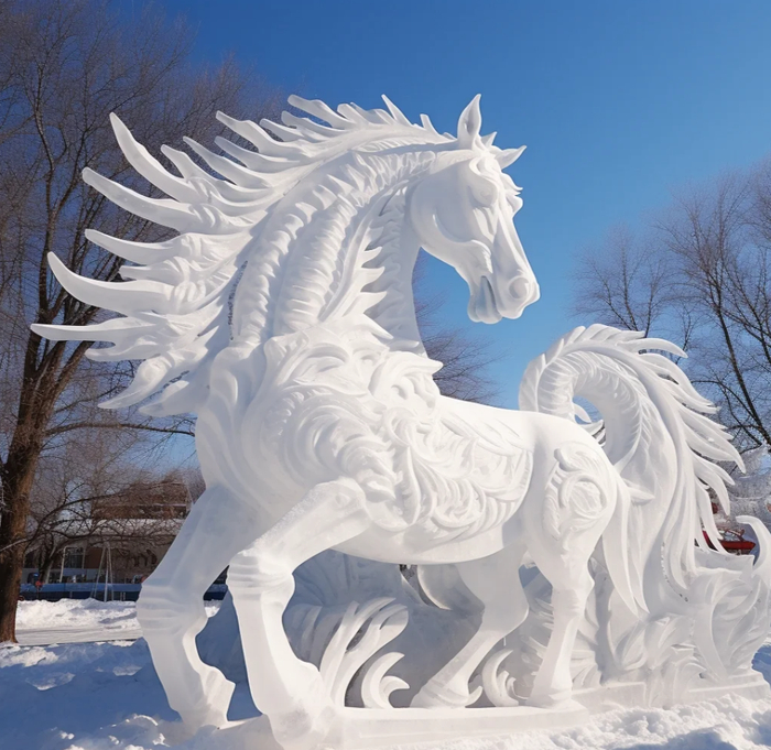 雪雕|哈尔滨市_新浪新闻