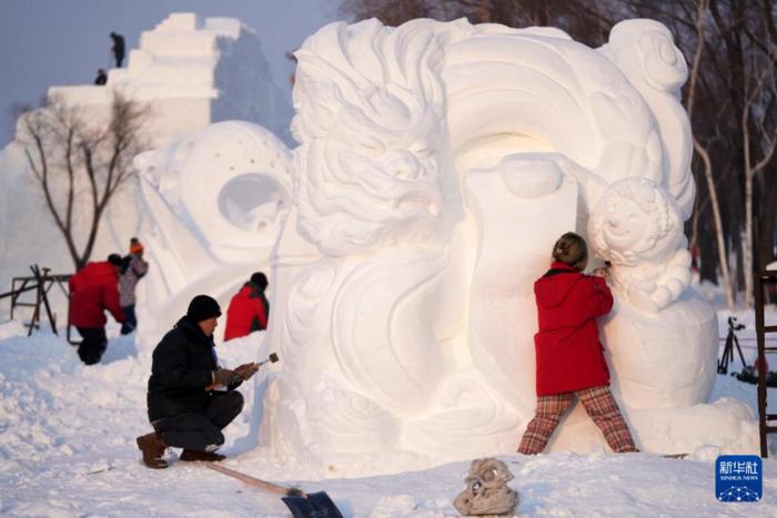 雪雕|哈爾濱市_新浪新聞