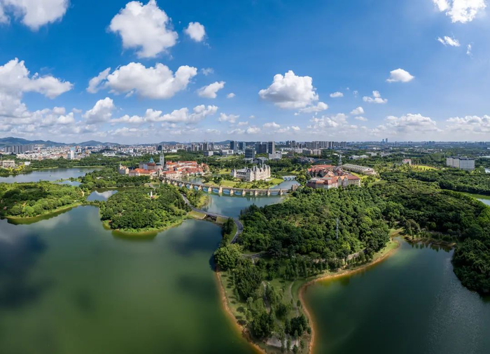 松山湖图/视觉中国