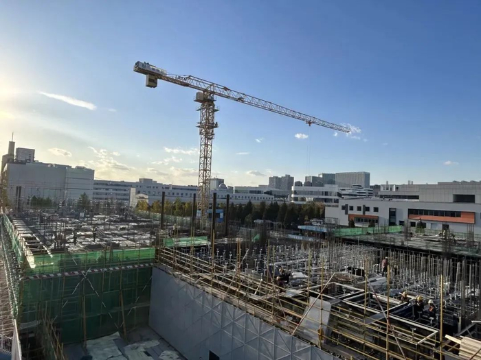 △京蒙（亦庄·赤峰）科创产业园进入主体结构施工阶段。资料图