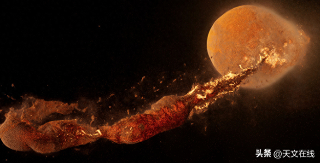 月球是怎么形成的？撞击地球后发生了什么？-月球怎样形成的?