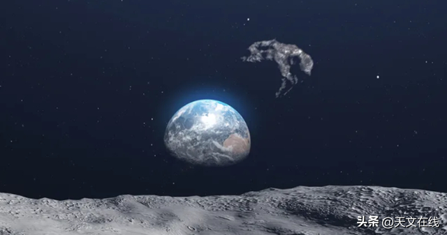 月球是怎么形成的？撞击地球后发生了什么？-月球怎样形成的?