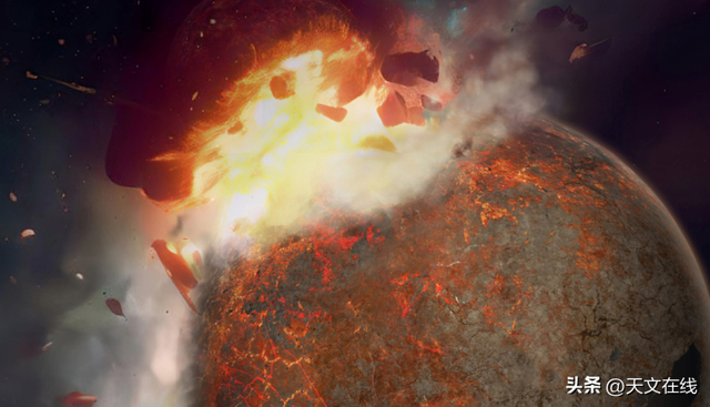 月球是怎么形成的？撞击地球后发生了什么？-月球怎样形成的?