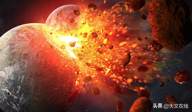 月球是怎么形成的？撞击地球后发生了什么？-月球怎样形成的?