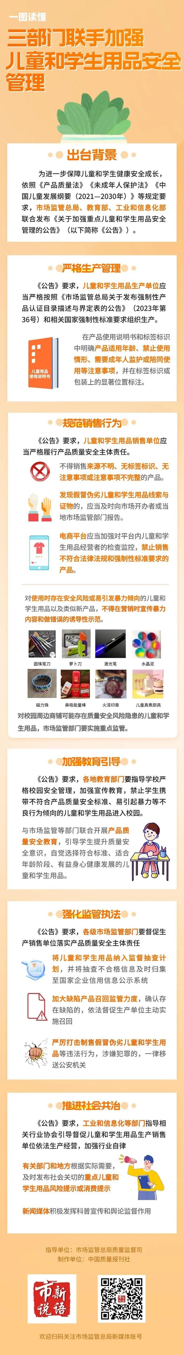 三部门：禁止学生携带易引起不良行为倾向的儿童和学生用品进校园