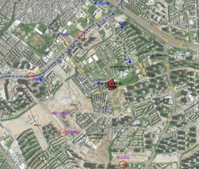 XS-YJ1-A-05-02地块区位图
