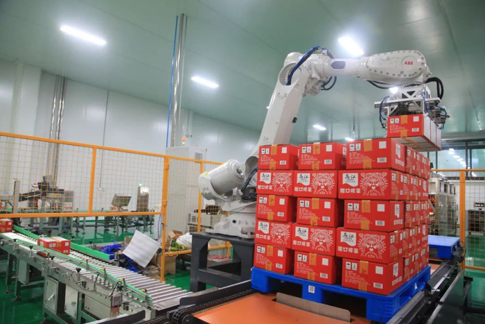 榨菜集团智能化生产线 涪陵区委宣传部供图