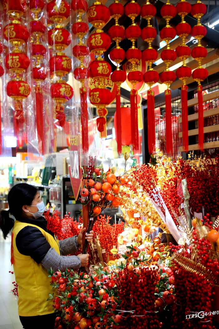 连云港:"年货大街"迎新春|年货|连云港市_新浪新闻